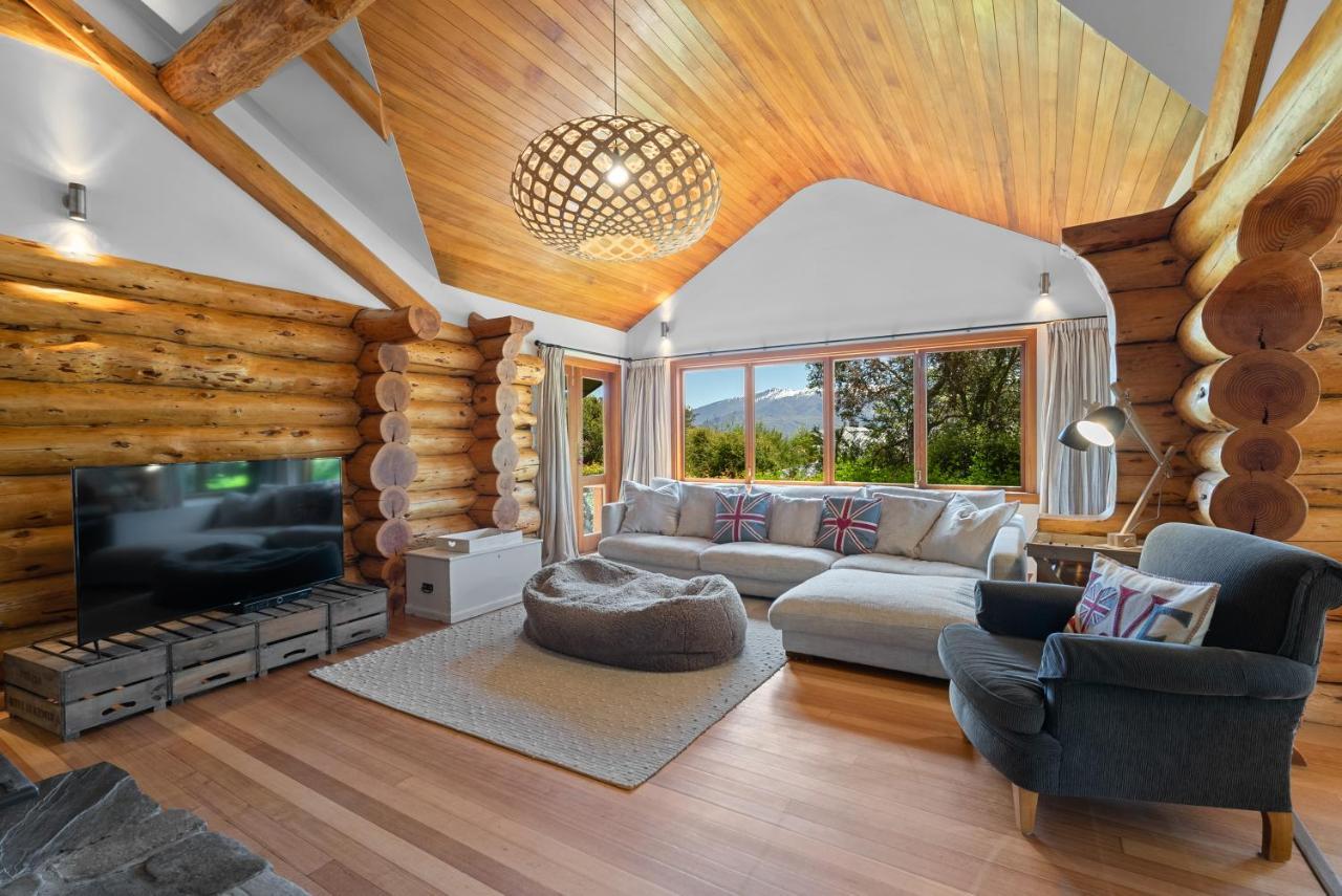 Вилла The Log House Ванака Экстерьер фото