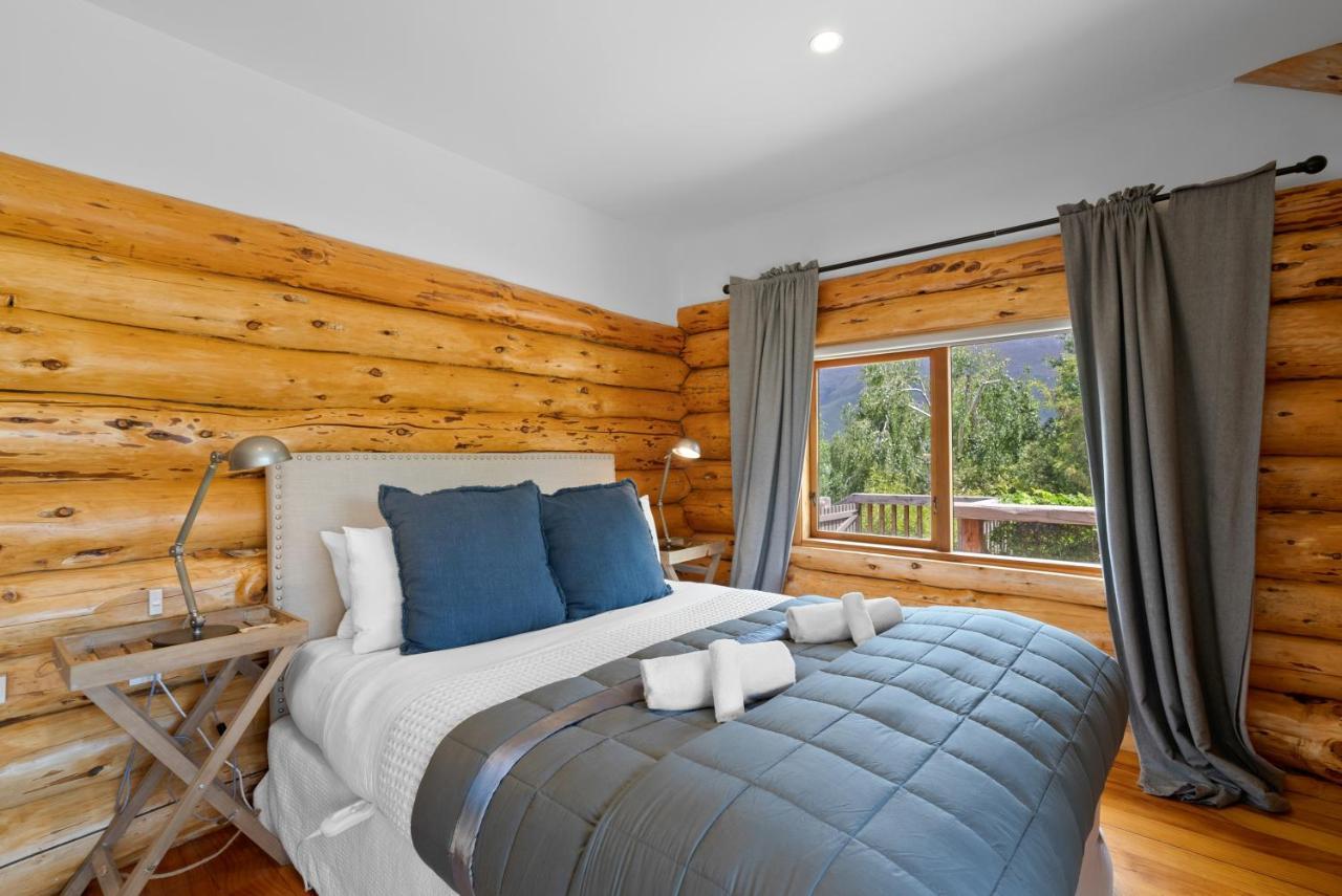Вилла The Log House Ванака Экстерьер фото