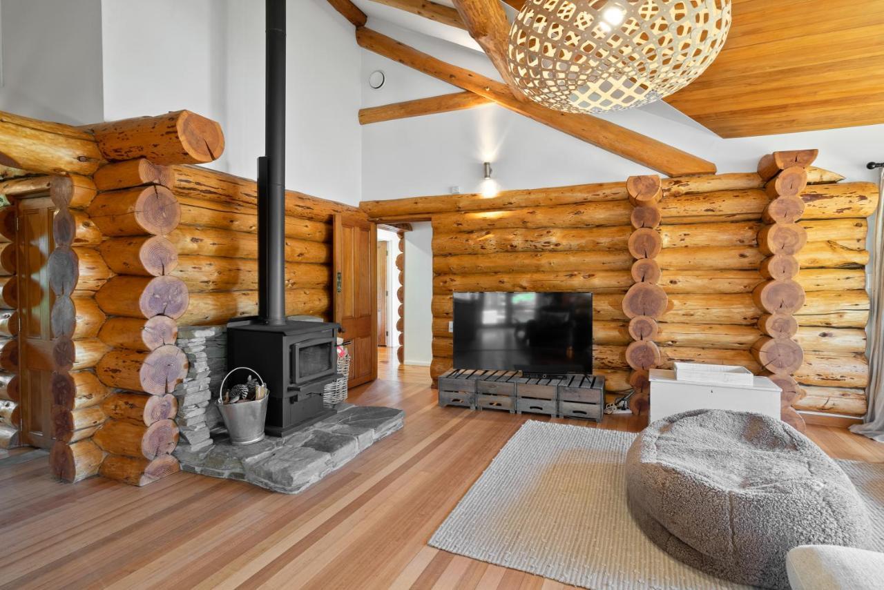 Вилла The Log House Ванака Экстерьер фото